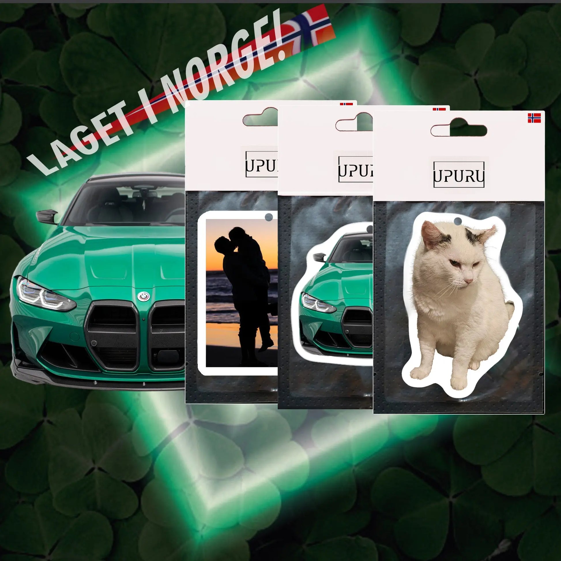 3stk Personlig Luftfrisker UPURU